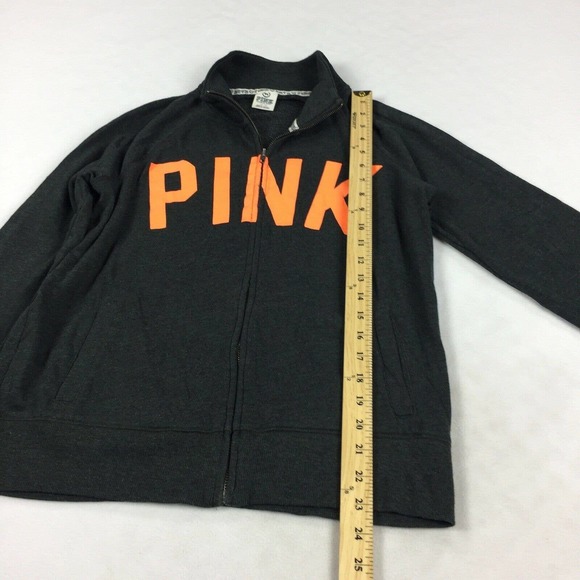 PINK Victoria Secret 1/4 Zip Pullover Sweatshirt - Picture 9 of 10